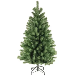 Christmas Trees Home Accents Holiday 4.5 Ft. North Valley Spruce Unlit Artificial Christmas Tree