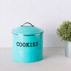 Countertop Storage Home Basics Tin Cookie Jar 7 Countertop Storage Home Basics Tin Cookie Jar -Home Accents shop home basics cookie jars cs47384 4f 1000