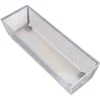 Kitchen Drawer Organizers Home Basics Mesh Steel Silver Drawer Organizer