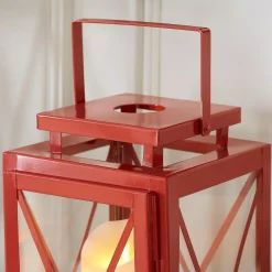 Candle Holders Home Decorators Collection Home Decorators Collection Chili Red Metal Candle Hanging Or Tabletop Lantern (Set Of 2) -Home Accents shop home decorators collection candle holders dc11 14438ab 1d 1000