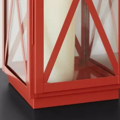 Candle Holders Home Decorators Collection Home Decorators Collection Chili Red Metal Candle Hanging Or Tabletop Lantern (Set Of 2) -Home Accents shop home decorators collection candle holders dc11 14438ab a0 1000