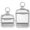 Candle Holders Home Decorators Collection Home Decorators Collection Silver Stainless Steel Candle Hanging Or Tabletop Lantern (Set Of 2) -Home Accents shop home decorators collection candle holders dc18 44998 ab 64 1000