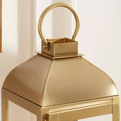 Candle Holders Home Decorators Collection Home Decorators Collection Gold Stainless Steel Candle Hanging Or Tabletop Lantern (Set Of 2) -Home Accents shop home decorators collection candle holders dc18 69990ab 1d 1000