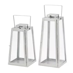 Candle Holders Home Decorators Collection Silver Metal Candle Hanging Or Tabletop Lantern (Set Of 2) -Home Accents shop home decorators collection candle holders dc19 4953ab 76 1000