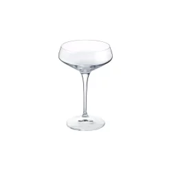 Drinkware Home Decorators Collection Genoa 11.25 Oz. Lead-Free Crystal Coupe Cocktail Glasses (Set Of 8)
