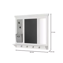 Memo Boards Home Decorators Collection 26 In. H X 31 In. W X 5 In D Home Decorators Collection White Wood Multi-Function Wall Organizer With Hooks 9 Memo Boards Home Decorators Collection 26 In. H X 31 In. W X 5 In D Home Decorators Collection White Wood Multi-Function Wall Organizer With Hooks -Home Accents shop home decorators collection memo boards yx9k1003 e1 1000