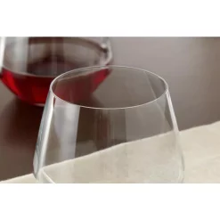 Drinkware Home Decorators Collection Genoa 18.5 Oz. Lead-Free Crystal Stemless Wine Glasses (Set Of 8) -Home Accents shop home decorators collection stemless wine glasses 27391020006 77 1000