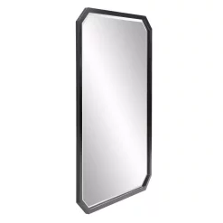 Wall Mirrors Home Decorators Collection Medium Octagonal Black Beveled Glass Classic Accent Mirror (36 In. H X 24 In. W) -Home Accents shop home decorators collection wall mirrors 13374 66 1000