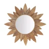 Wall Mirrors Home Decorators Collection Medium Sunburst Brown Antiqued Art Deco Accent Mirror (34 In. Diameter) -Home Accents shop home decorators collection wall mirrors 18mj02w056 64 1000