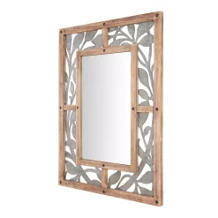 Wall Mirrors Home Decorators Collection Medium Rectangle Wood & Metal Antiqued Farmhouse Accent Mirror (39 In. H X 29 In. W) 14 Wall Mirrors Home Decorators Collection Medium Rectangle Wood & Metal Antiqued Farmhouse Accent Mirror (39 In. H X 29 In. W) -Home Accents shop home decorators collection wall mirrors schd41607 66 1000