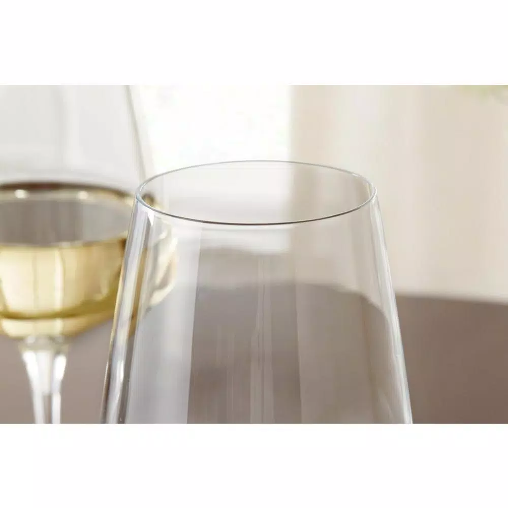 Drinkware Home Decorators Collection Genoa 15.5 Fl. Oz. Lead-Free Crystal White Wine Glasses (Set Of 8) 9 Drinkware Home Decorators Collection Genoa 15.5 Fl. Oz. Lead-Free Crystal White Wine Glasses (Set Of 8) - Image 7