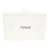 Countertop Storage Home Basics Tin Bread Box -Home Accents shop ivory home basics bread boxes cs47395 64 1000