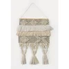 Wall Accents LR Home Fringed Bohemian Neutral Ivory / Natural Tasseled Wall Tapestry -Home Accents shop ivory natural lr home tapestries wallh80221whn1622 64 1000