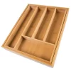 Kitchen Drawer Organizers Lavish Home Bamboo Brown Expandable Utensil Drawer Organizer -Home Accents shop lavish home kitchen drawer organizers m050023 64 1000