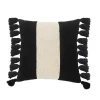 Throw Pillows LR Home Trinity Black And Ivory Stripe Fringe Soft Poly-fill 20 In. X 20 In. Throw Pillow 1 Throw Pillows LR Home Trinity Black And Ivory Stripe Fringe Soft Poly-fill 20 In. X 20 In. Throw Pillow -Home Accents shop lr home throw pillows pillo07504wblffpl 64 1000
