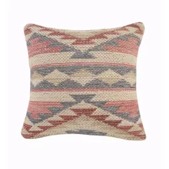 Throw Pillows LR Home Eclectic Multi-color Southwest Cozy Polyfill 18 In. X 18 In. Throw Pillow