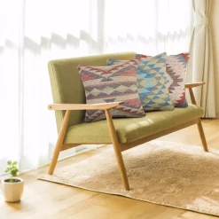 Throw Pillows LR Home Eclectic Multi-color Southwest Cozy Polyfill 18 In. X 18 In. Throw Pillow -Home Accents shop lr home throw pillows pillo81538pgyiipl fa 1000