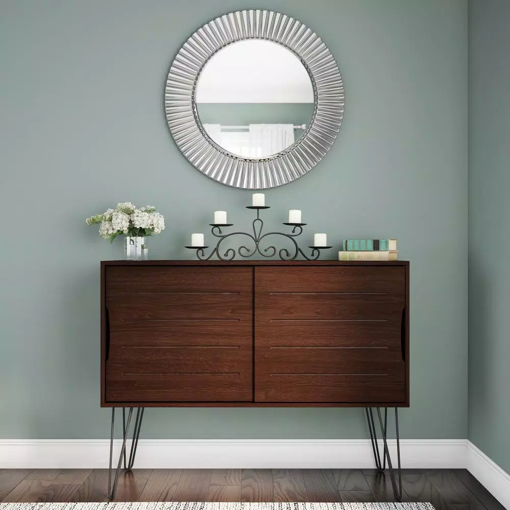 Candle Holders Lavish Home 5 Candle Matte Black Candelabra With Classic Scroll Design 5 Candle Holders Lavish Home 5 Candle Matte Black Candelabra With Classic Scroll Design - Image 3