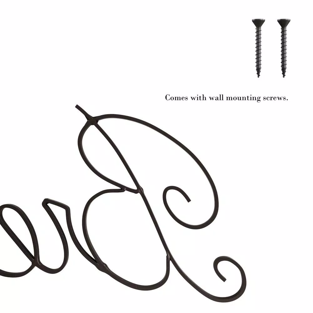 Wall Signs Lavish Home “Breathe” Decorative Metal Cutout Wall Sign 9 Wall Signs Lavish Home “Breathe” Decorative Metal Cutout Wall Sign - Image 7