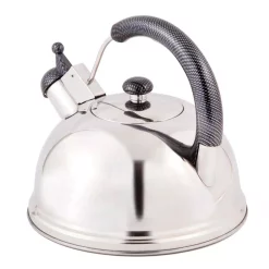 Cookware Creative Home Cobra 10.8-Cup Stainless Steel With Whistle Stovetop Tea Kettle -Home Accents shop mirror finish creative home tea kettles 72107 1f 1000