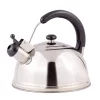 Cookware Creative Home Cobra 10.8-Cup Stainless Steel With Whistle Stovetop Tea Kettle -Home Accents shop mirror finish creative home tea kettles 72107 64 1000