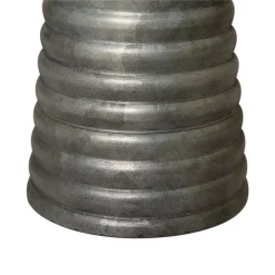 Decorative Trays Glitzhome 12 In. D Farmhouse Galvanized Metal Home Decor Tray -Home Accents shop multi color glitzhome decorative trays gh1504004186 1f 1000