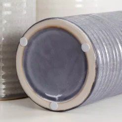 Home Decorators Collection Home Decorators Collection Stone Grey, Shadow Grey And White Ceramic Decorative Vases (Set Of 3) -Home Accents shop multi colored home decorators collection vases 13679 01hd a0 1000