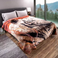 Throw Blankets Lavish Home Multicolored Wildlife Throw Blanket 10 Throw Blankets Lavish Home Multicolored Wildlife Throw Blanket -Home Accents shop multi colored lavish home throw blankets 66hd b tiger 1f 1000