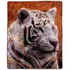 Throw Blankets Lavish Home Multicolored Wildlife Throw Blanket