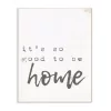 Wall Signs Stupell Industries 10 In. X 15 In. “Its So Good To Be Home Typewriter Typography” By Daphne Polselli Printed Wood Wall Art