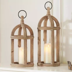 Candle Holders Home Decorators Collection Home Decorators Collection Antiqued Wood Candle Hanging Or Tabletop Lantern With Beaded Trim (Set Of 2) 10 Candle Holders Home Decorators Collection Home Decorators Collection Antiqued Wood Candle Hanging Or Tabletop Lantern With Beaded Trim (Set Of 2) -Home Accents shop multi home decorators collection candle holders m180388 1q2xx 40 1000
