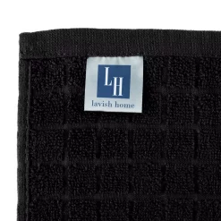 Table Linens & Kitchen Linens Lavish Home Multi Windowpane Pattern Cotton Kitchen Towels (Set Of 16) -Home Accents shop multi lavish home kitchen towels 69 16 fa 1000