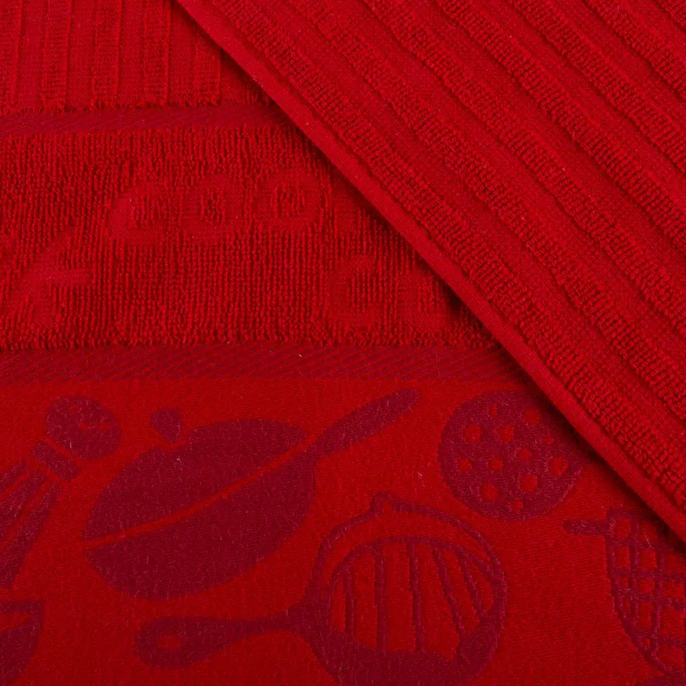 Table Linens & Kitchen Linens Lavish Home Multi-Color Kitchen Icon Design Chic Pattern Weave Cotton Kitchen Towel Set (8-Pieces) 5 Table Linens & Kitchen Linens Lavish Home Multi-Color Kitchen Icon Design Chic Pattern Weave Cotton Kitchen Towel Set (8-Pieces) - Image 3