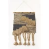Wall Accents LR Home Rustic Natural / Black Fringed Wall Tapestry -Home Accents shop natural black lr home tapestries wallh80226bkn1622 64 1000