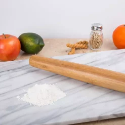 Bakeware Creative Home Exotic Bamboo Tapered Solid Rolling Pin For Baking Pizza Pie Pastry Dough -Home Accents shop natural finish creative home rolling pins 73443 4f 1000