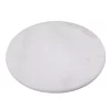 Serveware Creative Home Genuine 8 Dia. Off-White Natural Marble Round Trivet, Cheese Serving Board Platter For Fine Dinning