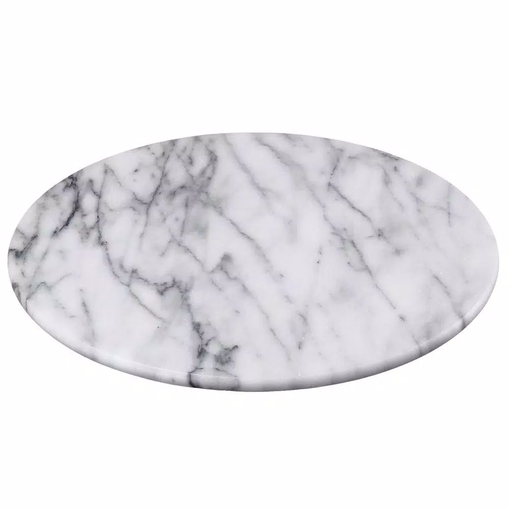 Serveware Creative Home 12 In. Off-White Natural Marble Round Board Cheese Serving Plate, Dessert Cake Service Board 3 Serveware Creative Home 12 In. Off-White Natural Marble Round Board Cheese Serving Plate, Dessert Cake Service Board