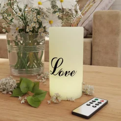 Flameless Candles Lavish Home “Love” LED Flameless Candle With Remote Control 13 Flameless Candles Lavish Home “Love” LED Flameless Candle With Remote Control -Home Accents shop off white lavish home flameless candles hw0200139 31 1000