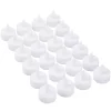 Flameless Candles Lavish Home 24-Piece LED Tea Light Candle Set -Home Accents shop off white lavish home flameless candles w020031 64 1000