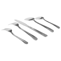 Home Basics River 20-Piece Stainless Steel Flatware Set -Home Accents shop open stock flatware hdc51496 c3 1000