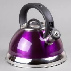 Cookware Creative Home Alexa 12-Cup Stovetop Tea Kettle In Purple -Home Accents shop purple creative home tea kettles 77019 44 1000