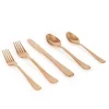 Gibson Home Goldie Rose 20-Piece Flatware Set (Service For 4) -Home Accents shop rose gold gibson home flatware sets 985105506m 64 1000