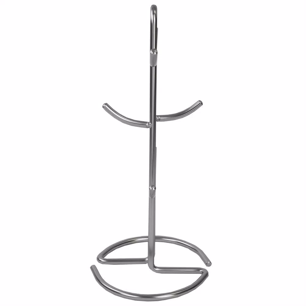 Countertop Storage Home Basics Satin Nickel Mug Tree 4 Countertop Storage Home Basics Satin Nickel Mug Tree - Image 2