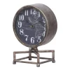 Table Clocks A & B Home Metro Table Clock – Silver, Antique White, Dark Blue 1 Table Clocks A & B Home Metro Table Clock – Silver, Antique White, Dark Blue -Home Accents shop silver antique white dark blue a b home table clocks av43662 64 1000