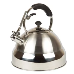 Cookware Creative Home Saturn 11.2-Cup Stovetop Tea Kettle In Silver 9 Cookware Creative Home Saturn 11.2-Cup Stovetop Tea Kettle In Silver -Home Accents shop silver creative home tea kettles 72210 31 1000