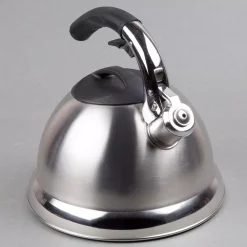 Cookware Creative Home Avalon 12-Cup Stovetop Tea Kettle In Silver -Home Accents shop silver creative home tea kettles 72222 44 1000