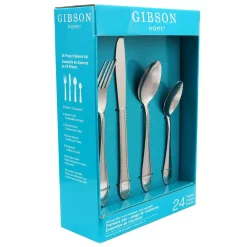 Gibson Home 24-Piece New Wilmington Flatware Set (Service For 6)