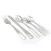 Gibson Home Abbeville 61-Piece Stainless Steel Flatware Set With Wire Caddy (Service For 12)