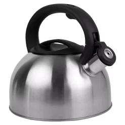 Cookware Home Basics Silver Tea Kettle -Home Accents shop silver home basics tea kettles tk45726 4f 1000