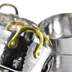 Cookware Gibson Home Lannister 0.5 Qt. Round Stainless Steel Dutch Oven 6-Pack 9 Cookware Gibson Home Lannister 0.5 Qt. Round Stainless Steel Dutch Oven 6-Pack -Home Accents shop stainless steel gibson home dutch ovens braisers 985112177m 4f 1000